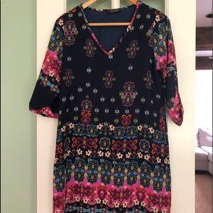 Renee C Dress in Navy.